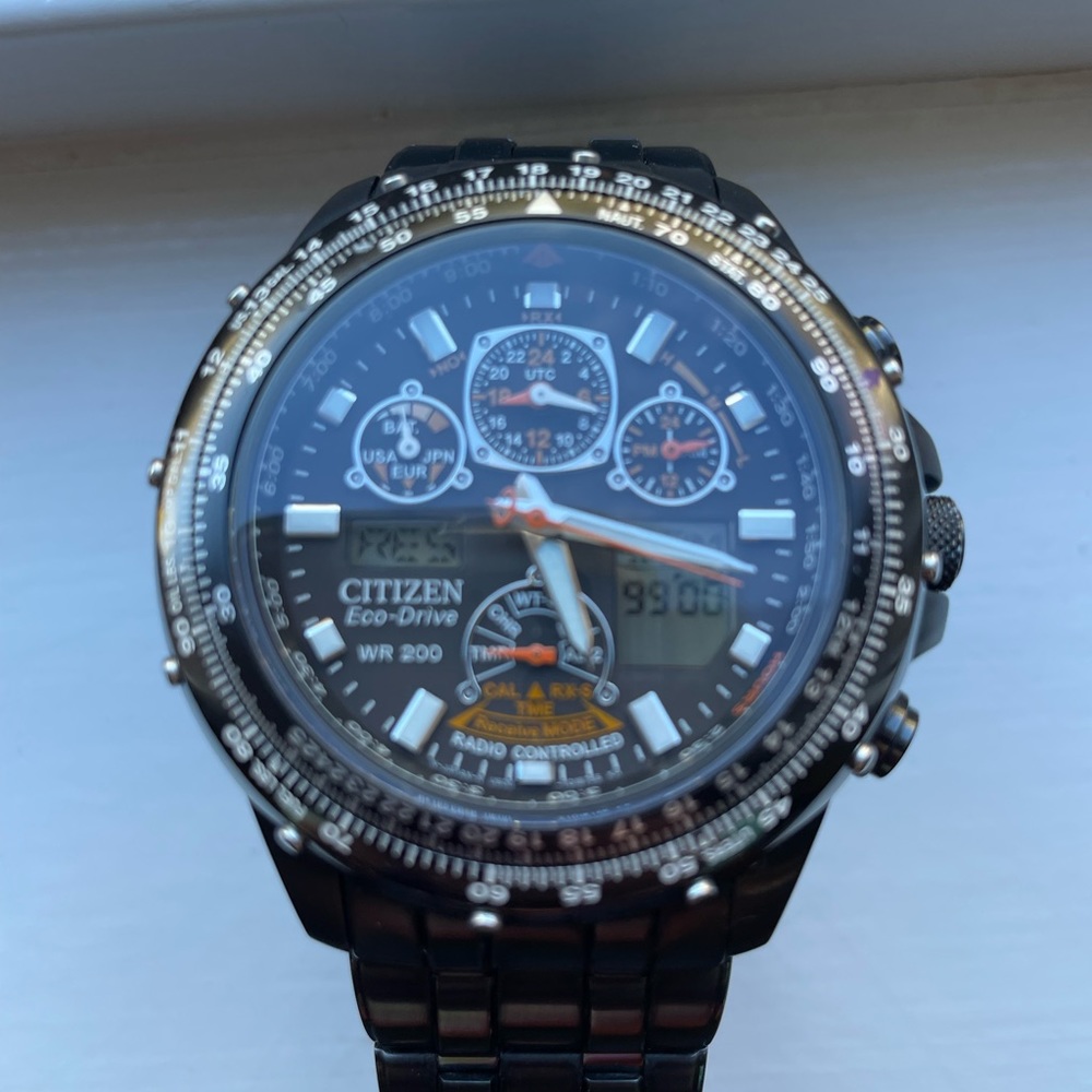 Citizens Eco-Drive Men's Analog-Digital Promaster Skyhawk Watch